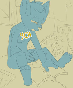 DADS PORN STASH(YCH)