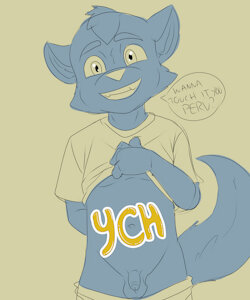 WANNA TOUCH IT PERV?(YCH)