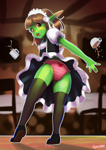 Little gobby maid