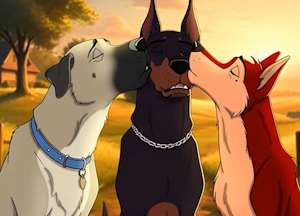 Smooches with Friendlies <3