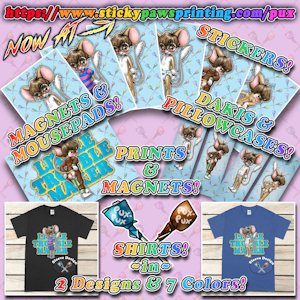 Little Trouble Maker! Shirts & More on StickyPaws Printing!