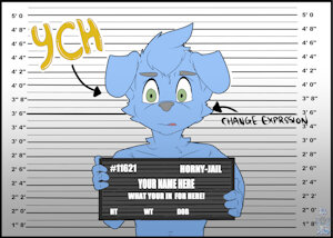 HORNY JAIL BOOKING SHOT YCH MULTI SLOT