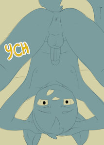 Presenting cub (YCH)