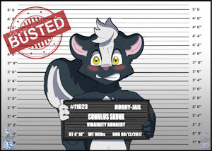 HORNY JAIL BOOKING SHOT