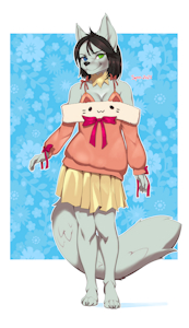 Furrific outfit!