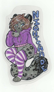 Femboy ConBadge