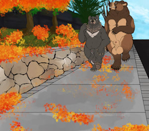 An Autumn Stroll Color
