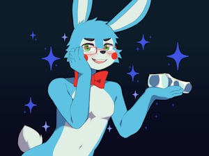 Toy Bonnie and her toys.