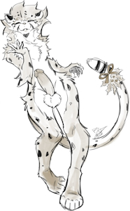 B/W Sketch Comm for SwiftyZ