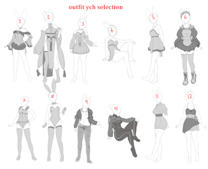 Outfit ych selection 2