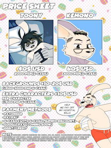 NEW PRICES & COMMISSIONS OPEN