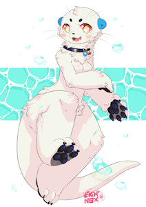 “white otter” By ekihnox