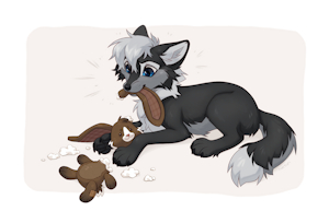 playing rough - by ErmAnhalt