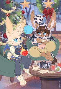seeker and Mogki Crhistmas