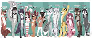 *ADOPTABLES*_Ribbons and wraps