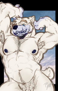 Sketch Comm for RockBoiHumper