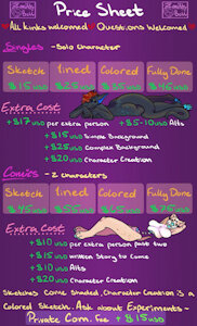 Commission sheet 2026