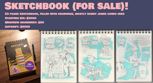 Barry Jones Sketchbook (FREE PDF)