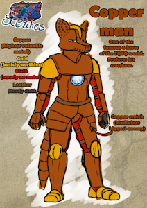 Copper man