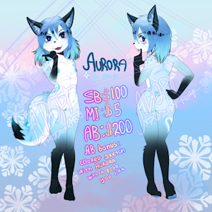 Aurora the Arctic fox [Adoptable/rem]