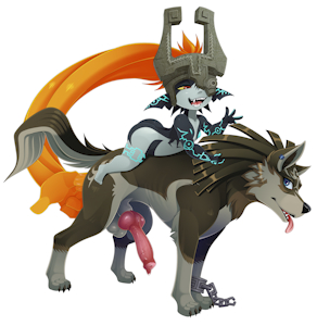 Woofy and Midna 2