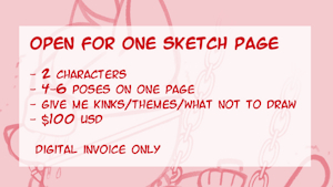 [OPEN] one slot for a sketch page comm