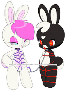 Rope Bunny and Crybaby Sticker