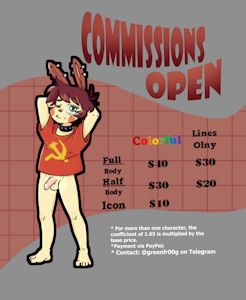 Comm open;;;