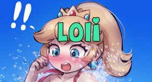 Peach Getting Fludded