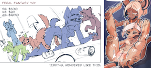 Feral Fantasy YCH