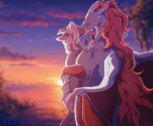 A Kiss at Sunset