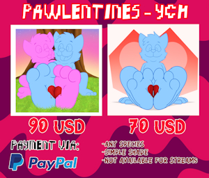 PAWLENTINES - YCH