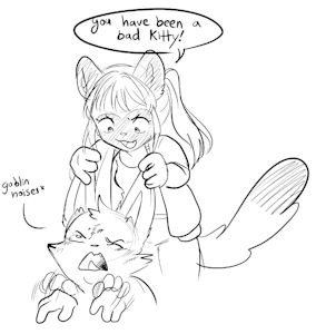 Teasing the husband