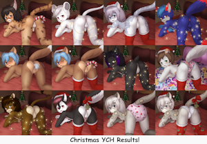 Christmas YCH Results! (2025)