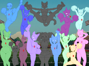 CHEERLEADER REDUX YCH AUCTION