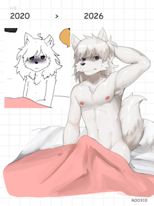 Roos's waking up.
