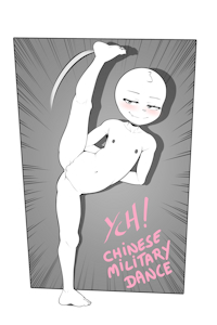 *Chinese Military Dance* YCH