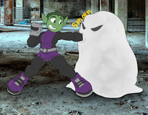 Beast Boy: Paste Stuck