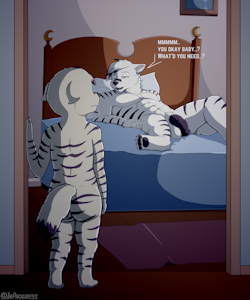 Commission - Night Snuggle