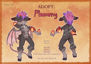 Adopt: Plameny