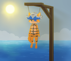 Commission: Eudora in the gibbet