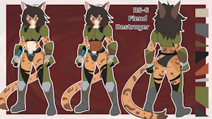 Sergeant Samwell, Fiend Destroyer (Art by LuckyAiza)