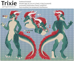 Trixie (ref-sheet) - by Nmor
