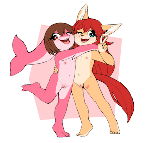 Best friends 4ever (Art by Comfytail)