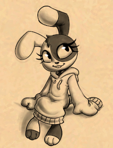 Vanny posing
