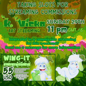 Taking Slots for Streaming Commissions