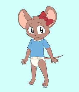 Diapered Mousie
