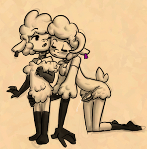 Small and Tall sheeps