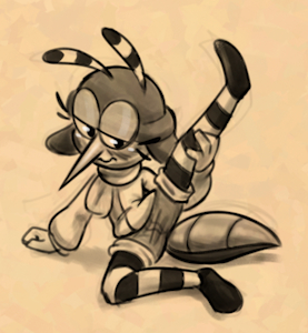 Buzzy girl