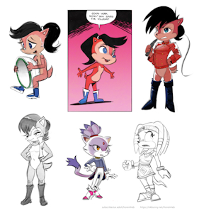 Collection of Sonic Art. Mostly Sally